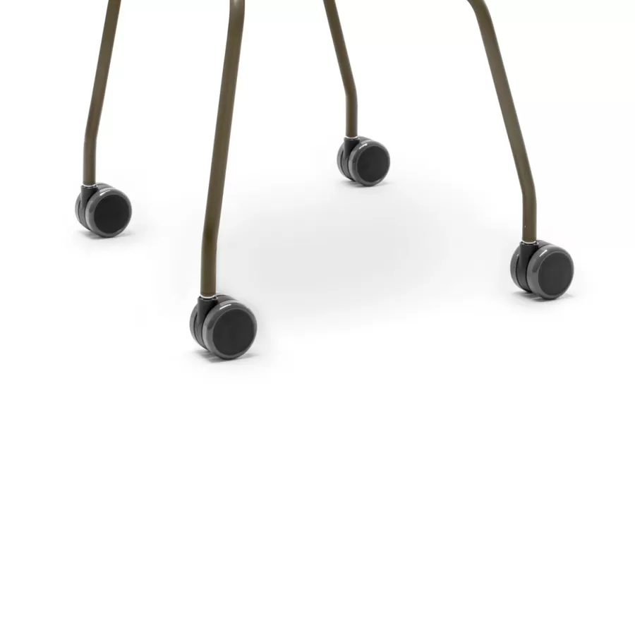 FLÖTOTTO - PRO CHAIR – Vierbeingestell mit Rollen und Tablar