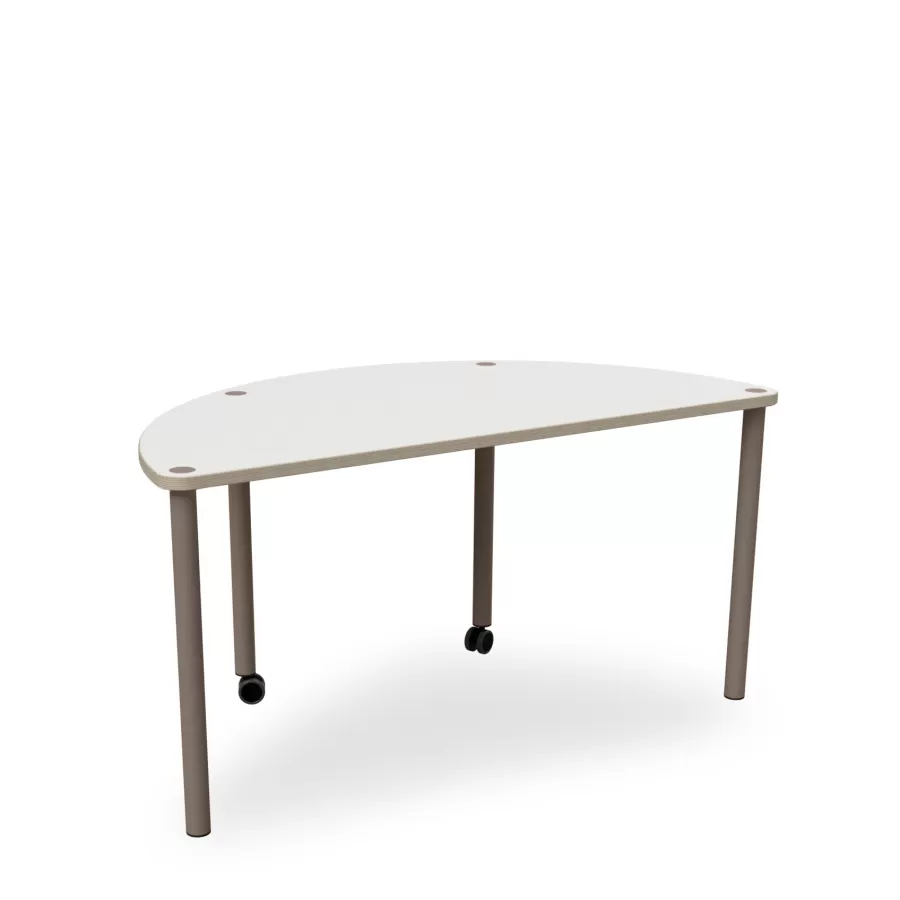 FLEX TABLE Půlkruhový stůl FLÖTOTTO - FLEX TABLE-Flower Gruppentisch