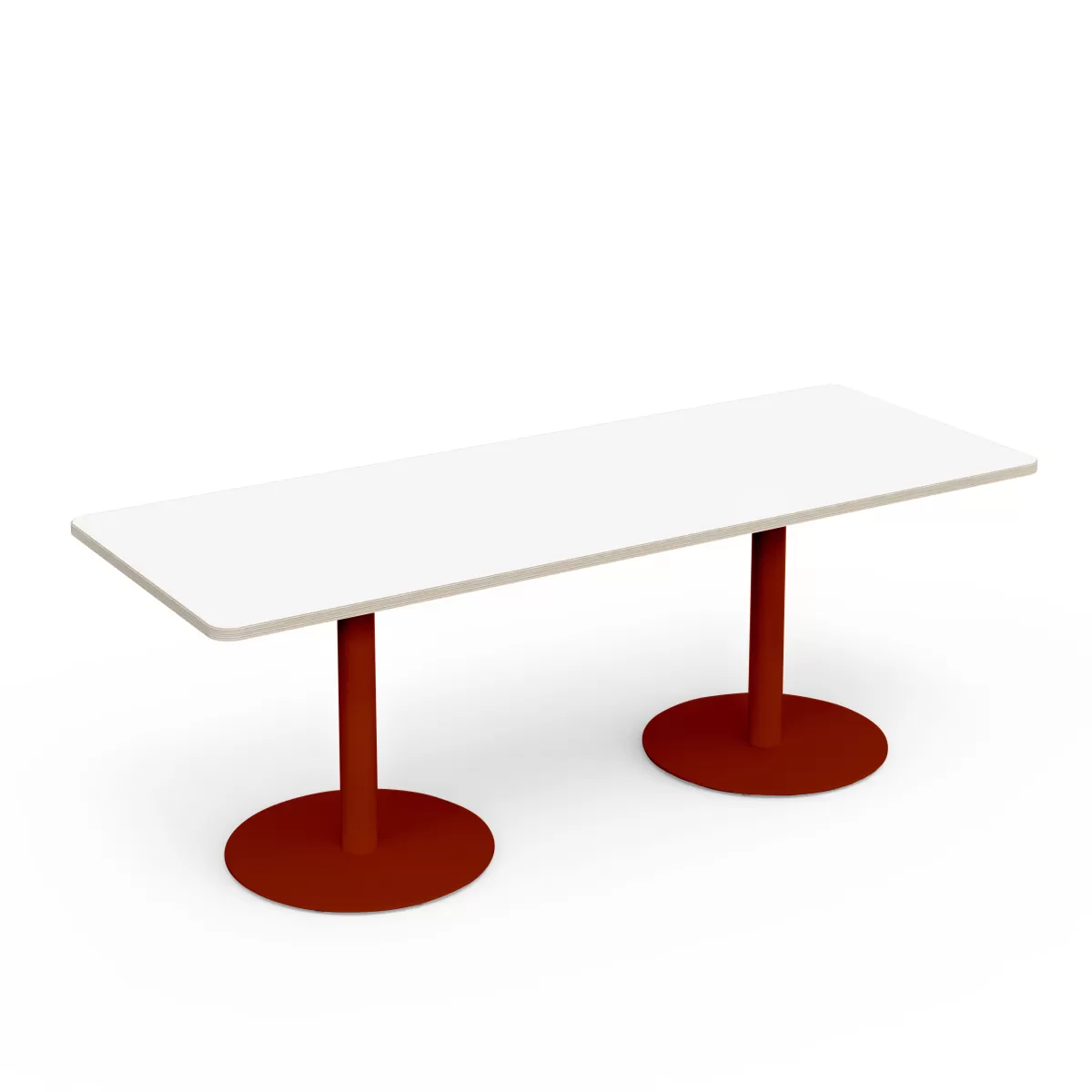 FLÖTOTTO - FIX Table Säulentisch Rechteck